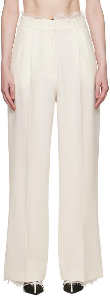 Beaufille Off-White Celeste Trousers