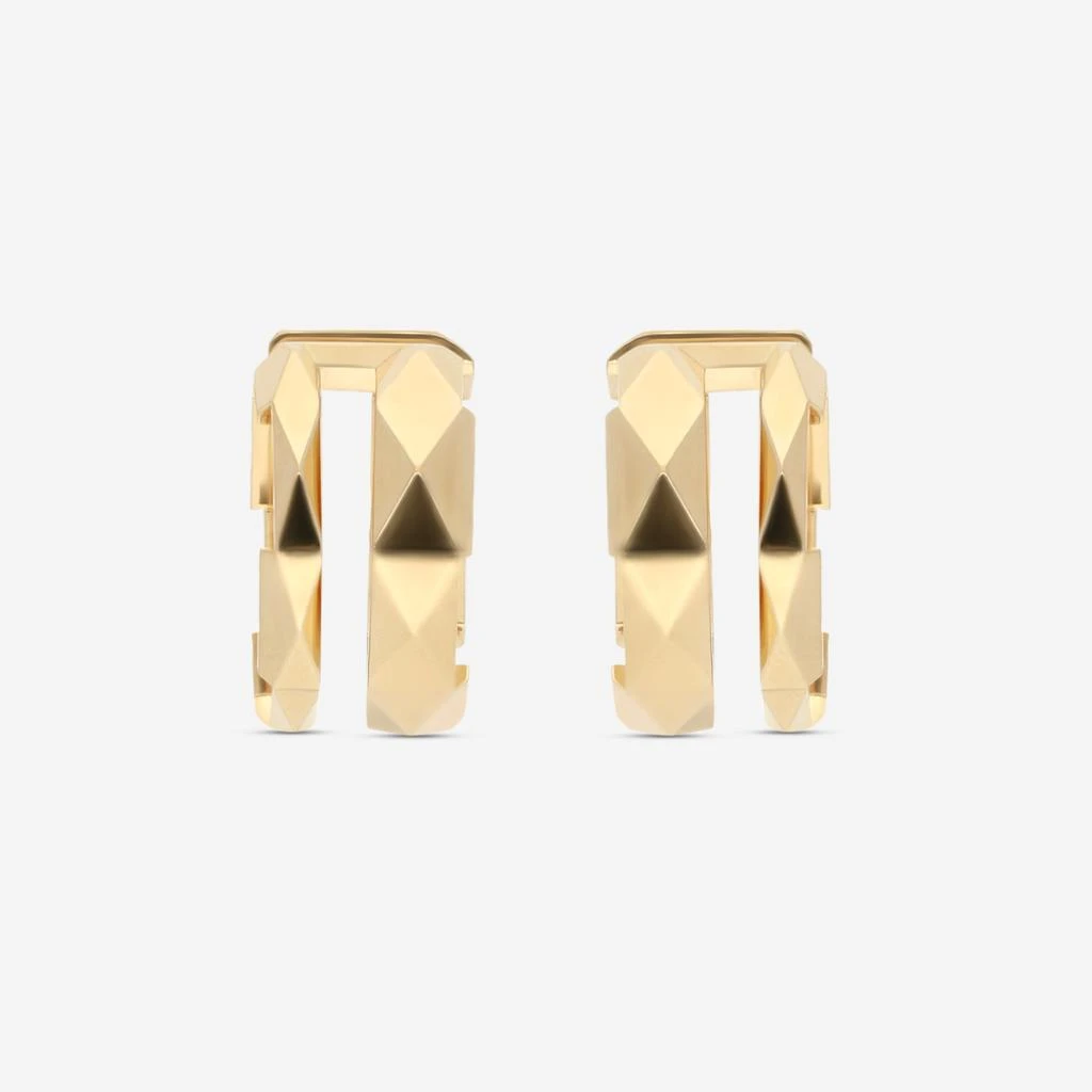 Gucci Gucci Link to Love 18K Yellow Gold Hoop Earrings YBD74564900100U-copy 3