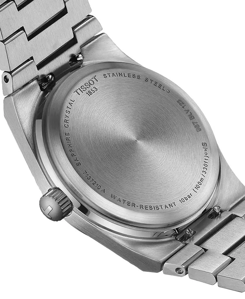 Tissot Unisex PRX Silver-Tone Stainless Steel Bracelet Watch 35mm 4