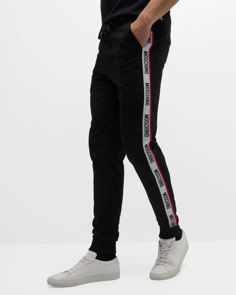 Moschino Men's Logo-Tape Sweatpants 5