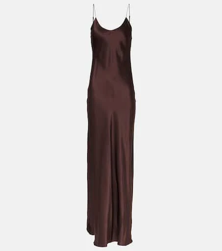 Nili Lotan Cami silk slip dress 1