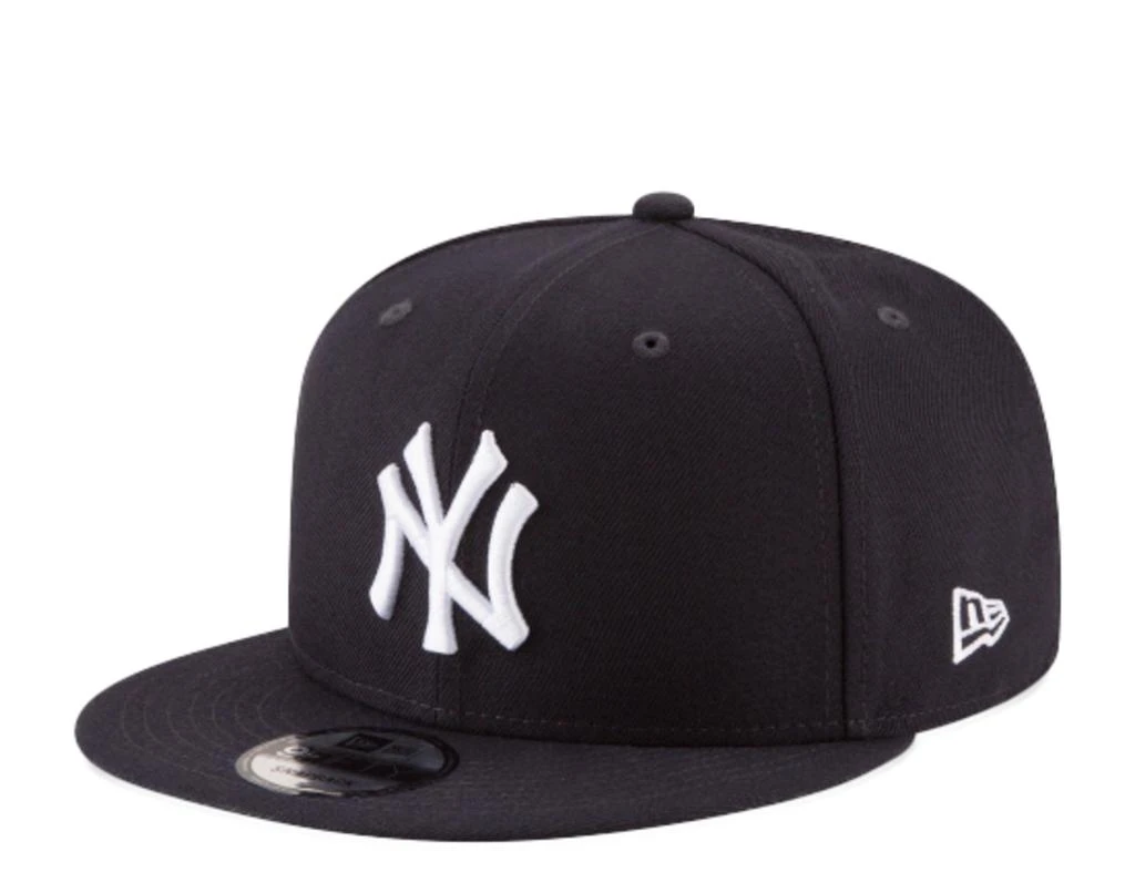 New Era 9Fifty MLB New York Yankees Basic Navy/White Snapback Hat 11591024 1