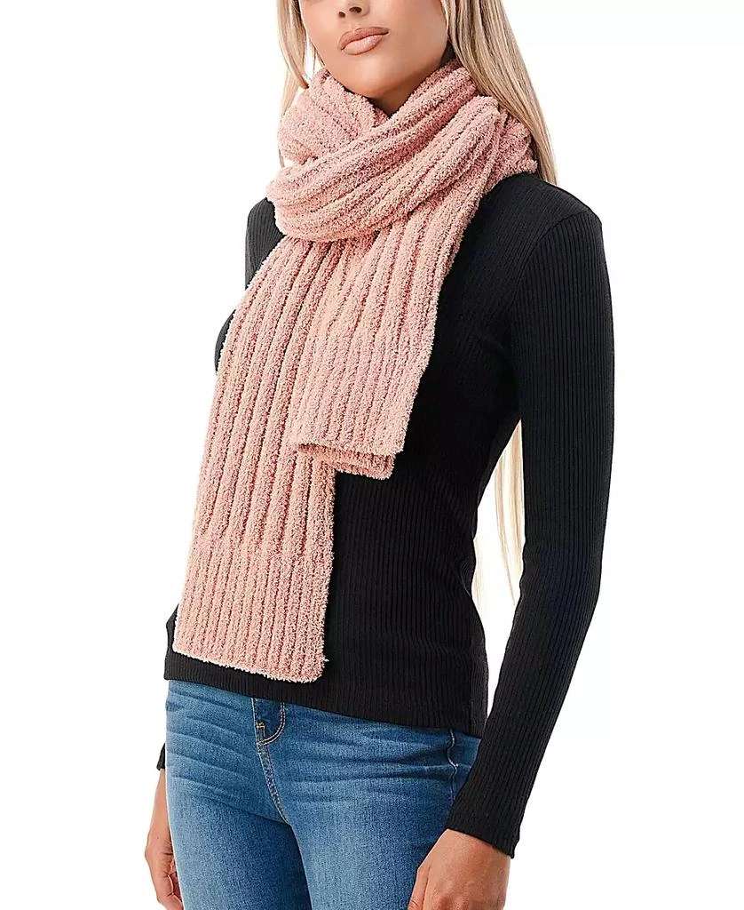 MARCUS ADLER Women
s Ultra Soft Ribbed Solid Scarf 2