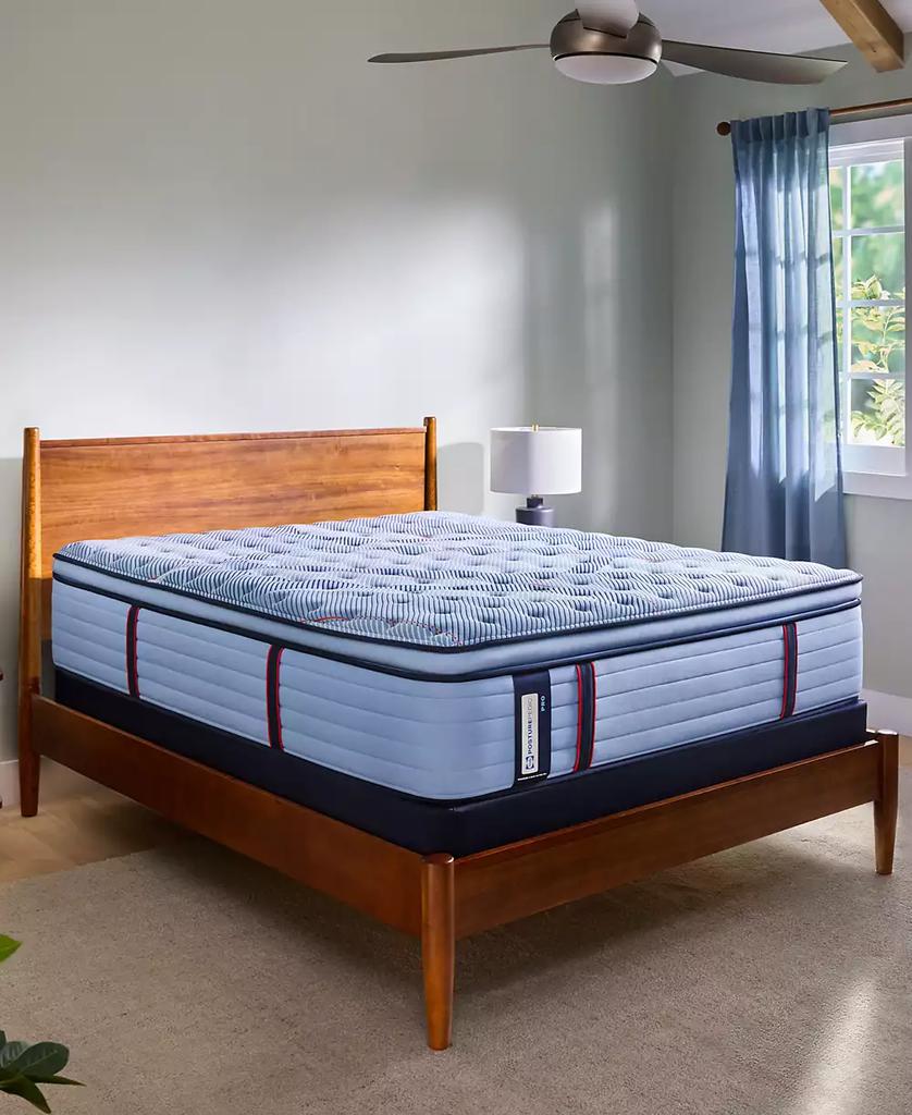 Sealy Posturepedic West Hill 15" Medium Euro Pillowtop Mattress Set -