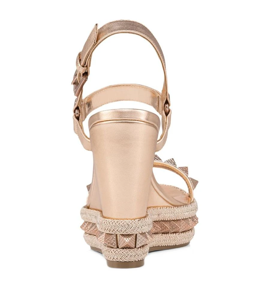 Christian Louboutin Pyraclou Embellished Wedge Sandals 110 2
