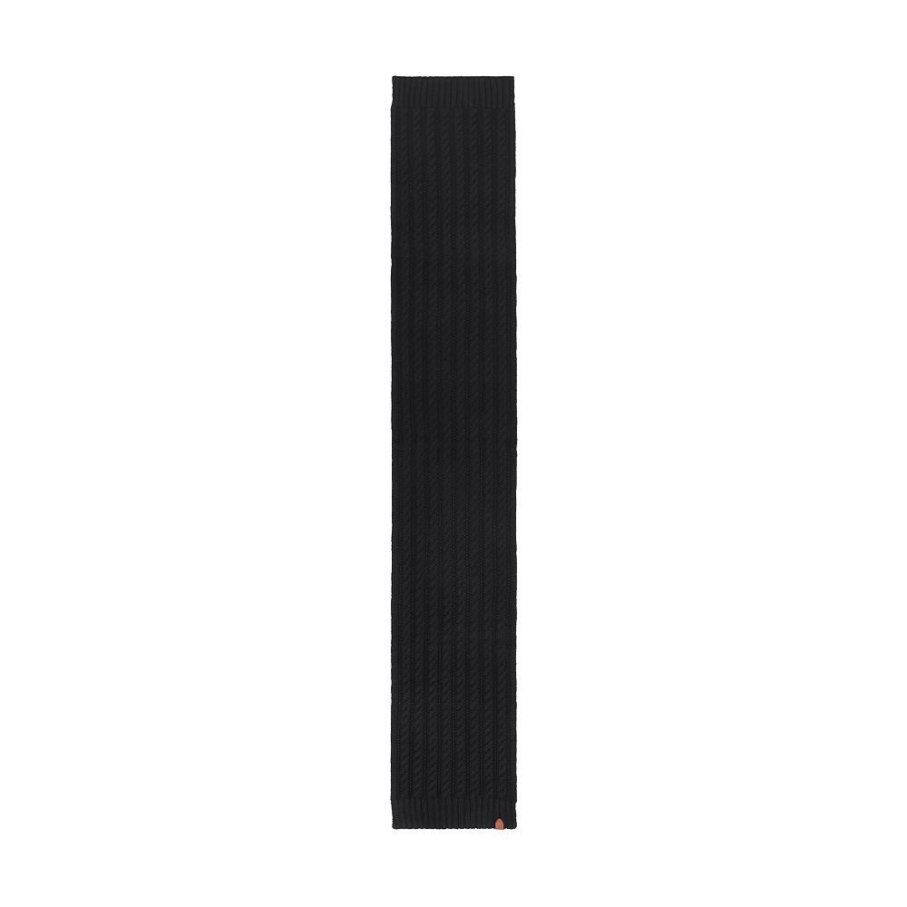 COACH Men's Leather Patch Cable Scarf