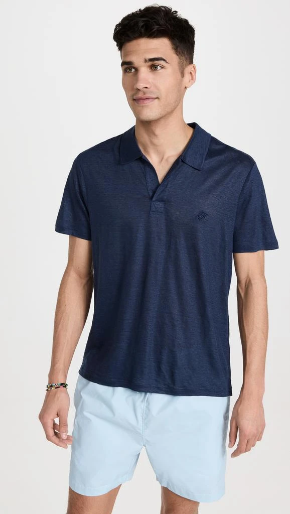 Vilebrequin Linen Pyramid Polo Shirt 6