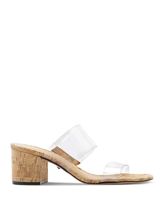 Schutz Women's Victorie Block Heel Slide Sandals 5