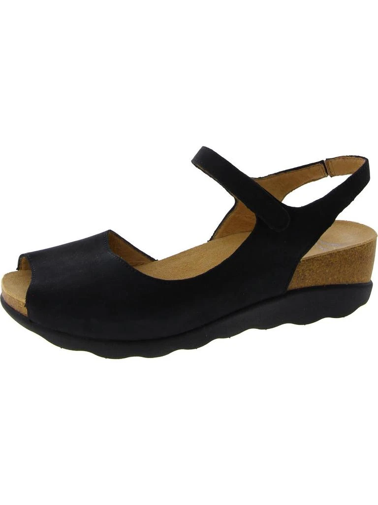Dansko Womens Faux Leather Round toe Ankle Strap 1