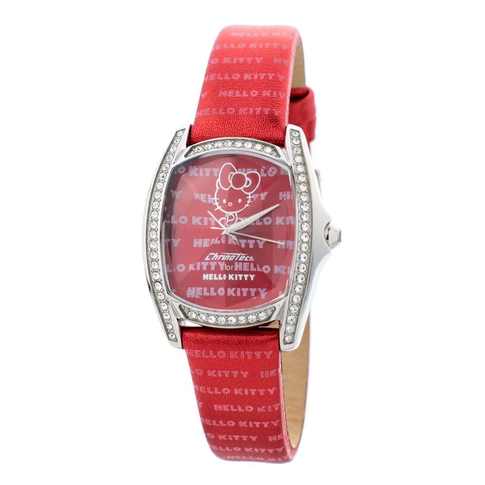 Chronotech Leather Dress Women
s Watch