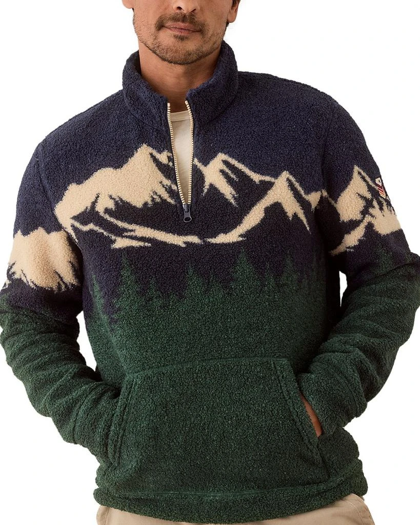 Marine Layer Alpine Quarter Zip Sweater 1