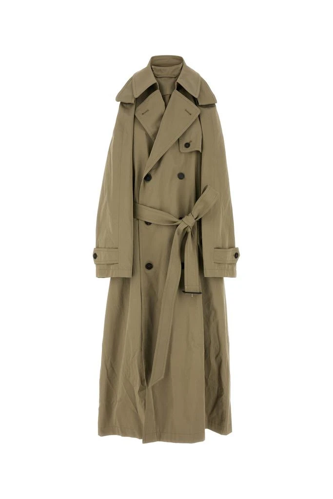 Balenciaga Cappuccino cotton Trench Suspended dress 1
