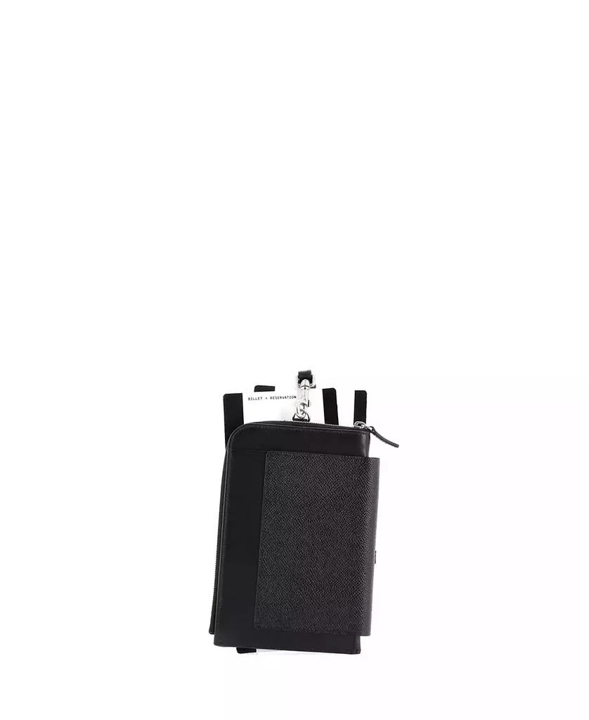 Pre-Owned Balenciaga Passport Phone Holder Printed Leather 4