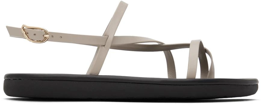 ANCIENT GREEK SANDALS Taupe Alethea Sandals 1