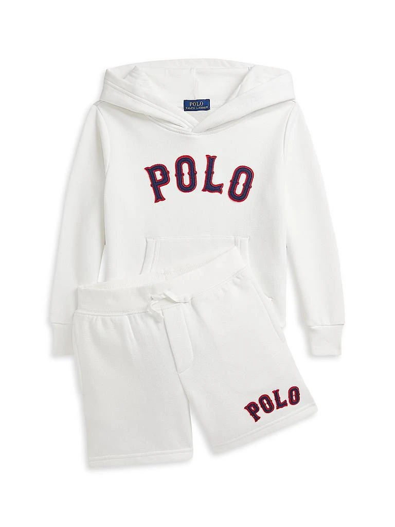 Ralph Lauren Little Boy's &amp; Boy's Logo Fleece Hoodie 4