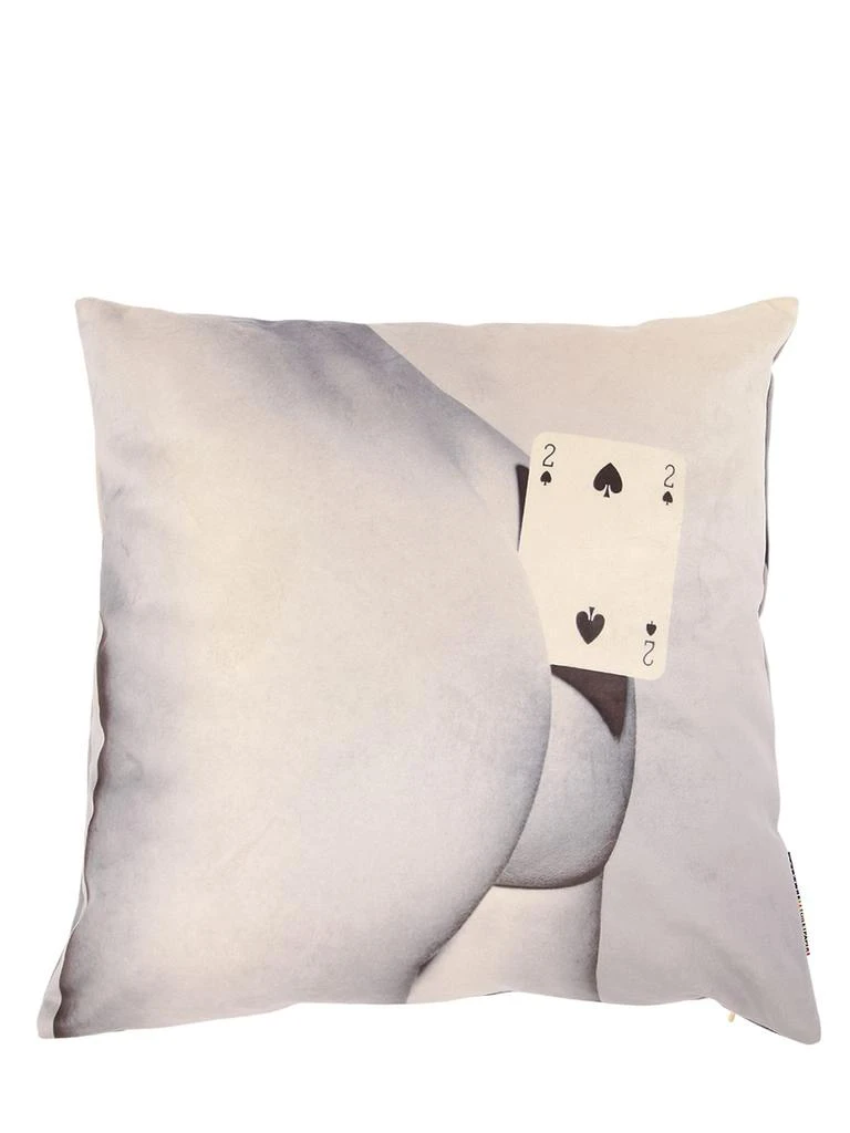 SELETTI Two Of Spades Printed Cushion 2
