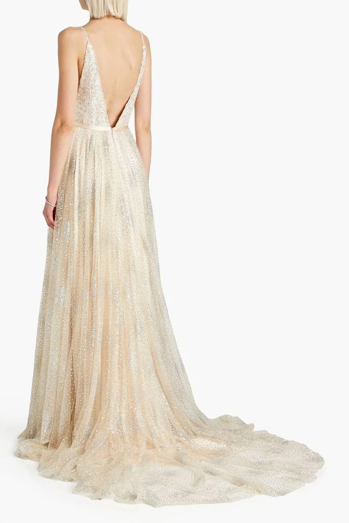 CATHERINE DEANE Rumi embellished glittered tulle bridal gown 3