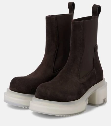 Rick Owens Beatle suede ankle boots 4