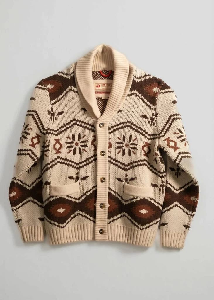 Iron 
Resin Iron 
Resin - Men
s Wincha Shawl Collar Sweater 3