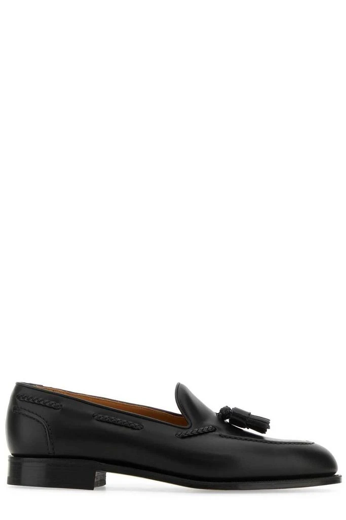 Edward Green Edward Green Almond Toe Slip-On Loafers 1