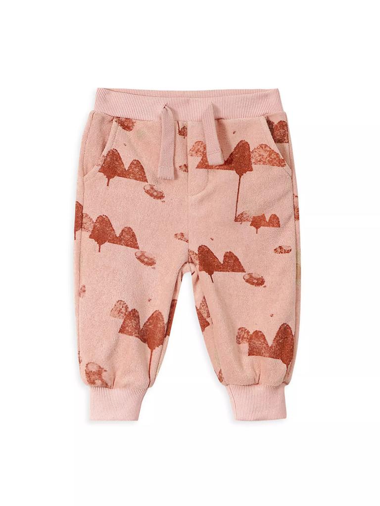 Omamimini Baby's Printed Fleece Joggers