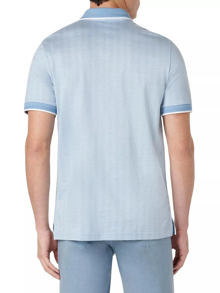 BUGATCHI 3-Button Cotton-Blend Polo Shirt 5