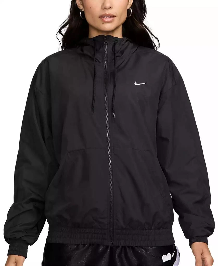 NIKE Women's Sportswear Classic Zip-Front Hooded Jacket 9