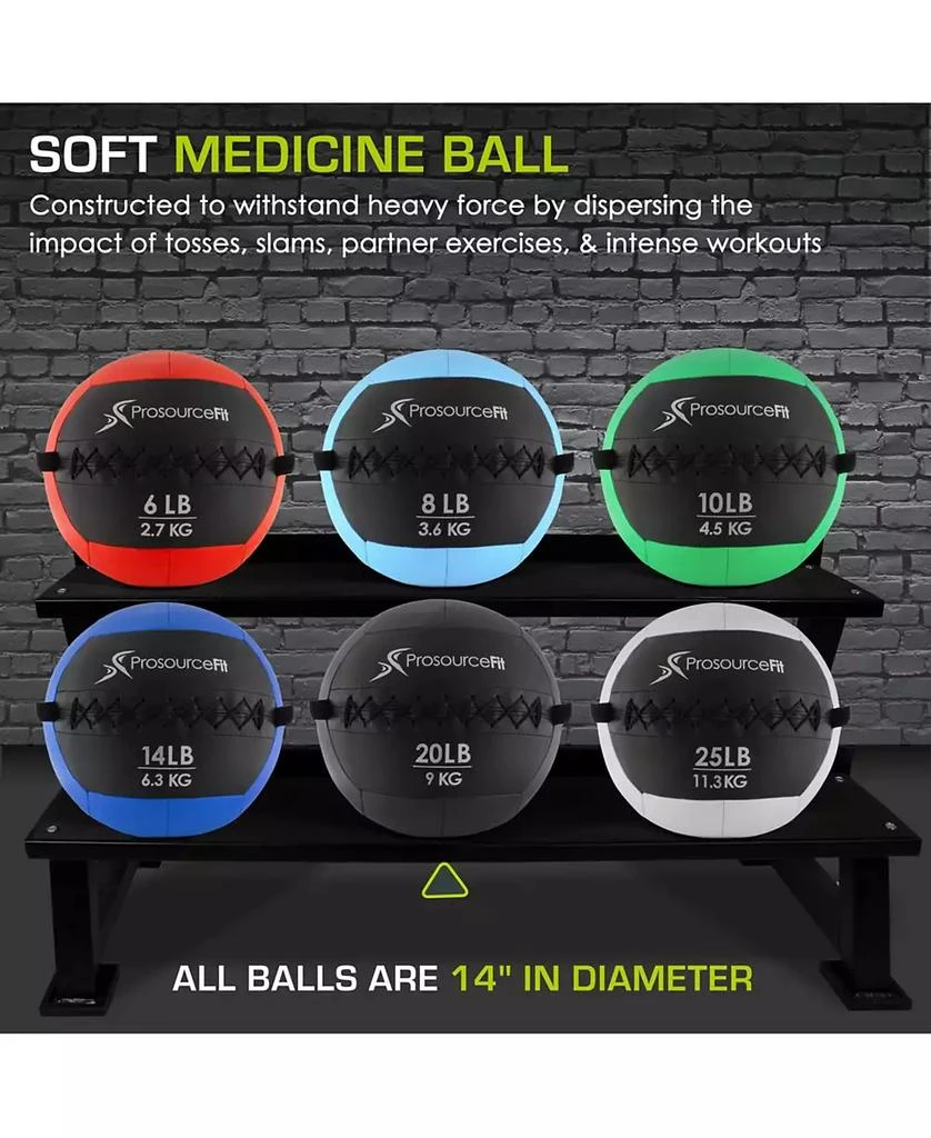 ProsourceFit Soft Medicine Ball, 20lb 2