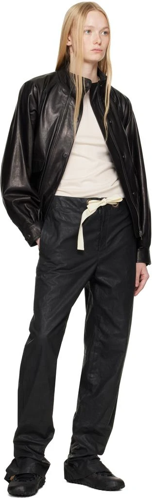 Lemaire Black Vibram Wrap On Sneakers 5