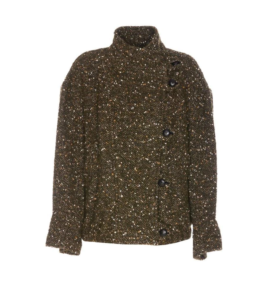 Isabel Marant Étoile Isabel Marant Étoile Herringbone-Pattern Coat 1