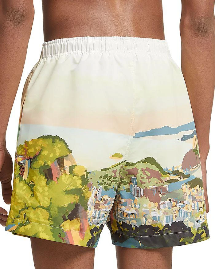 Zegna Rio de Janeiro Watercolor Swim Shorts 2