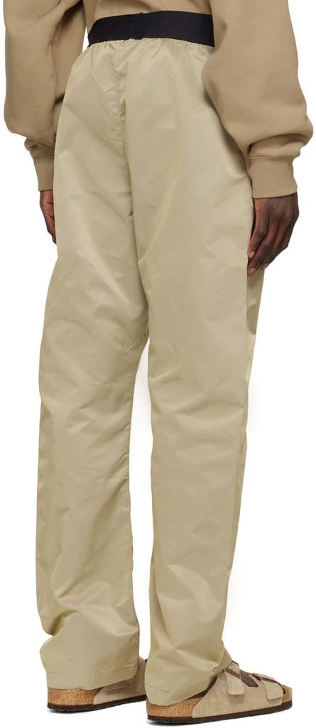 Fear of God ESSENTIALS Tan Nylon Lounge Pants 3