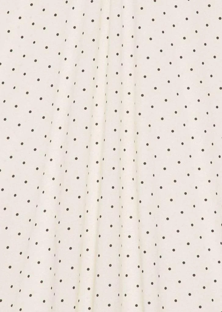 Moshi Moshi Mind Black Dotted Kaftan In White 5