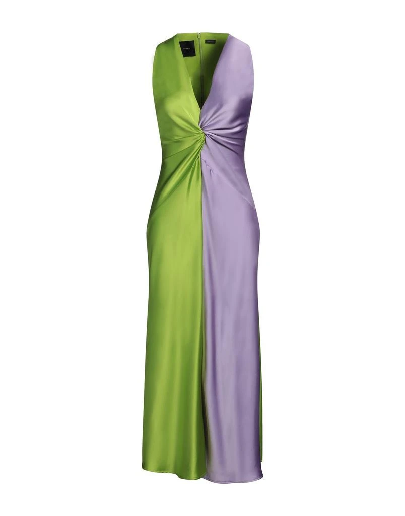 strapless open back dress 2000s Pinko Silk Beaded Brown Dress main image 0