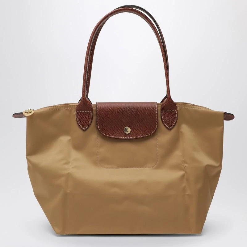 Longchamp Longchamp Fawn-Coloured Le Pliage Original M Bag 1