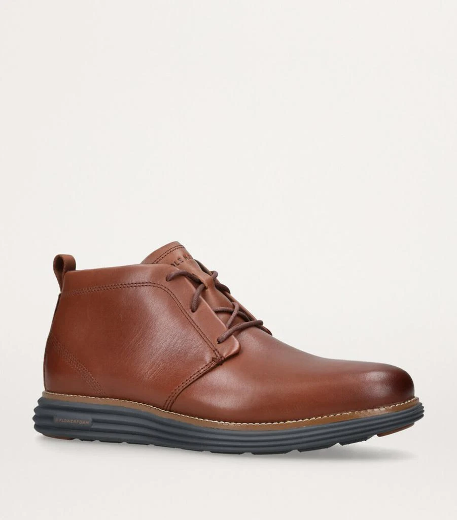 Cole Haan Leather ØriginalGrand Chukka Boots 3