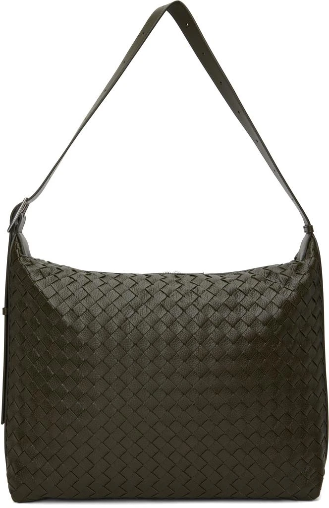 Bottega Veneta Khaki Traveller Bag 1