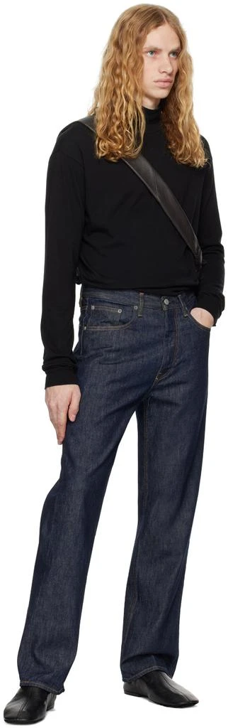 AURALEE Black Seamless Turtleneck 5