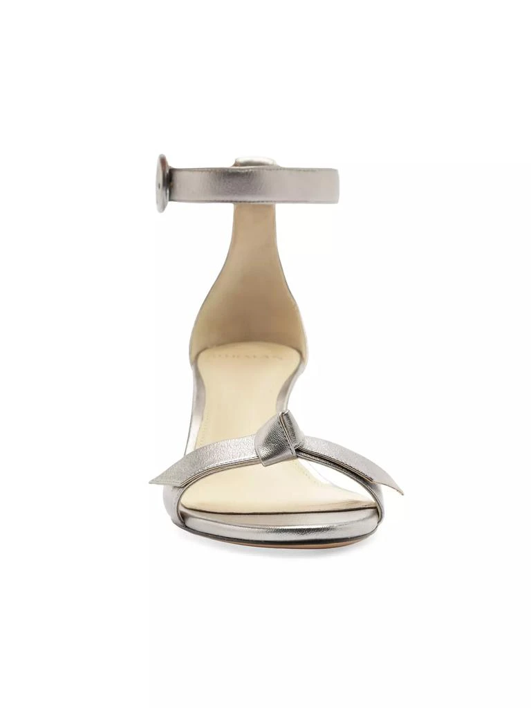 Alexandre Birman Clarita Buckle 60MM Leather Sandals 8