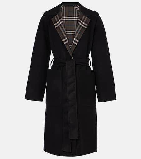 Burberry Wool wrap coat 6 - Coats - Free Shipping - BeyondStyle