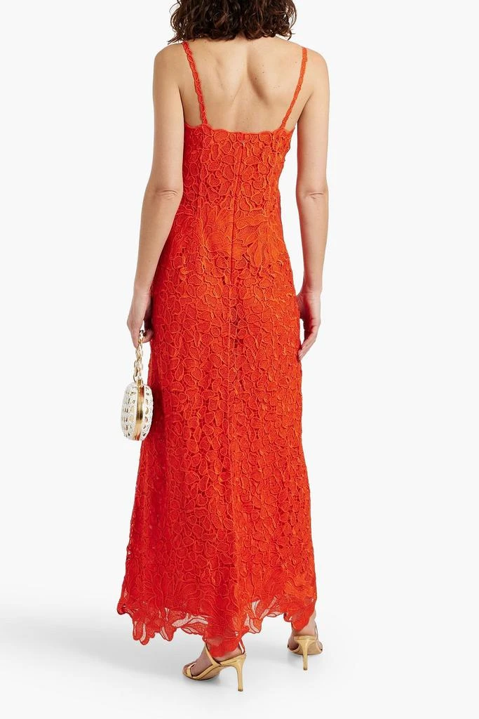 SIMKHAI Phoenix guipure lace maxi dress 3