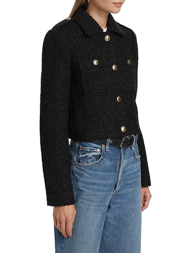 Michael Kors Metallic Tweed Wool Jacket 4