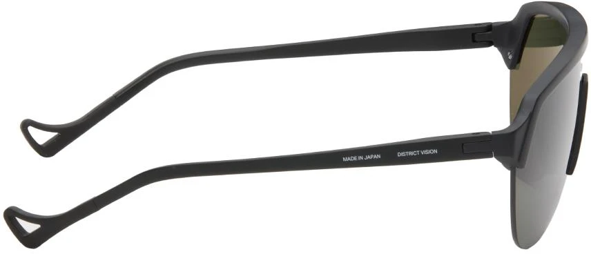 District Vision Black 'Nagata' Speed Blade Sunglasses 2