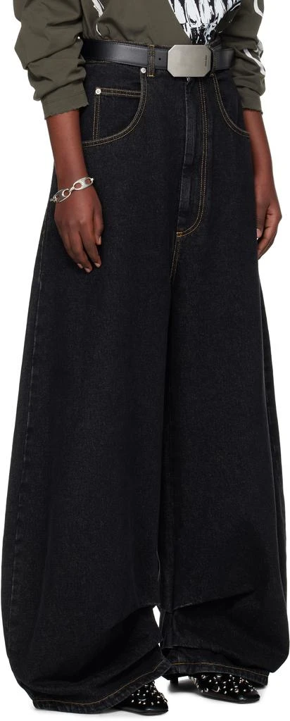LU'U DAN Black Double XL Jeans 2