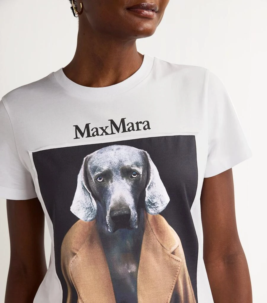 Max Mara Dog Print T-Shirt 6