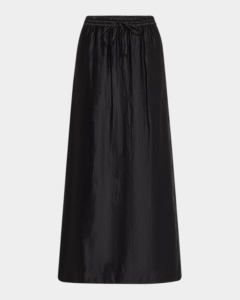 Loulou Studio Liam Elastic Waistband Long Skirt 1