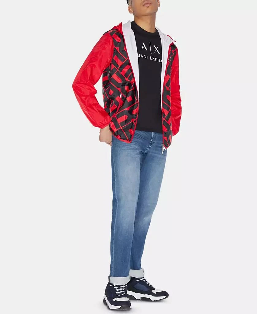 Armani Exchange Men
s Solid Logo T-Shirt 6