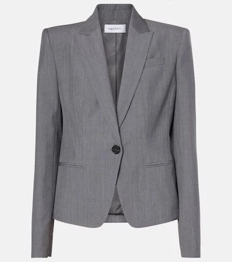 Alexander McQueen Fitted blazer 1
