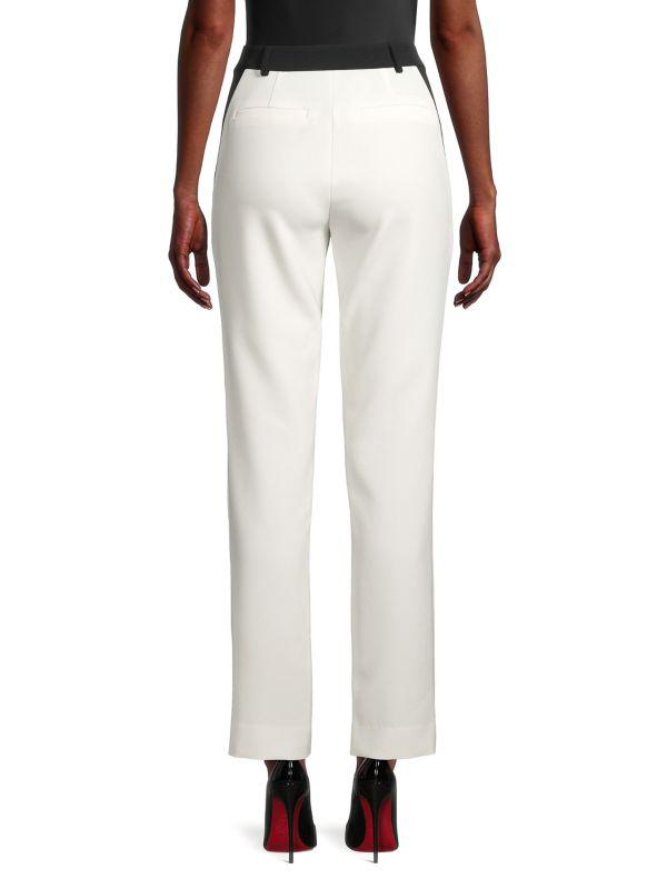 Alice by Temperley Reagan Two-Toned Straight-Leg Trousers