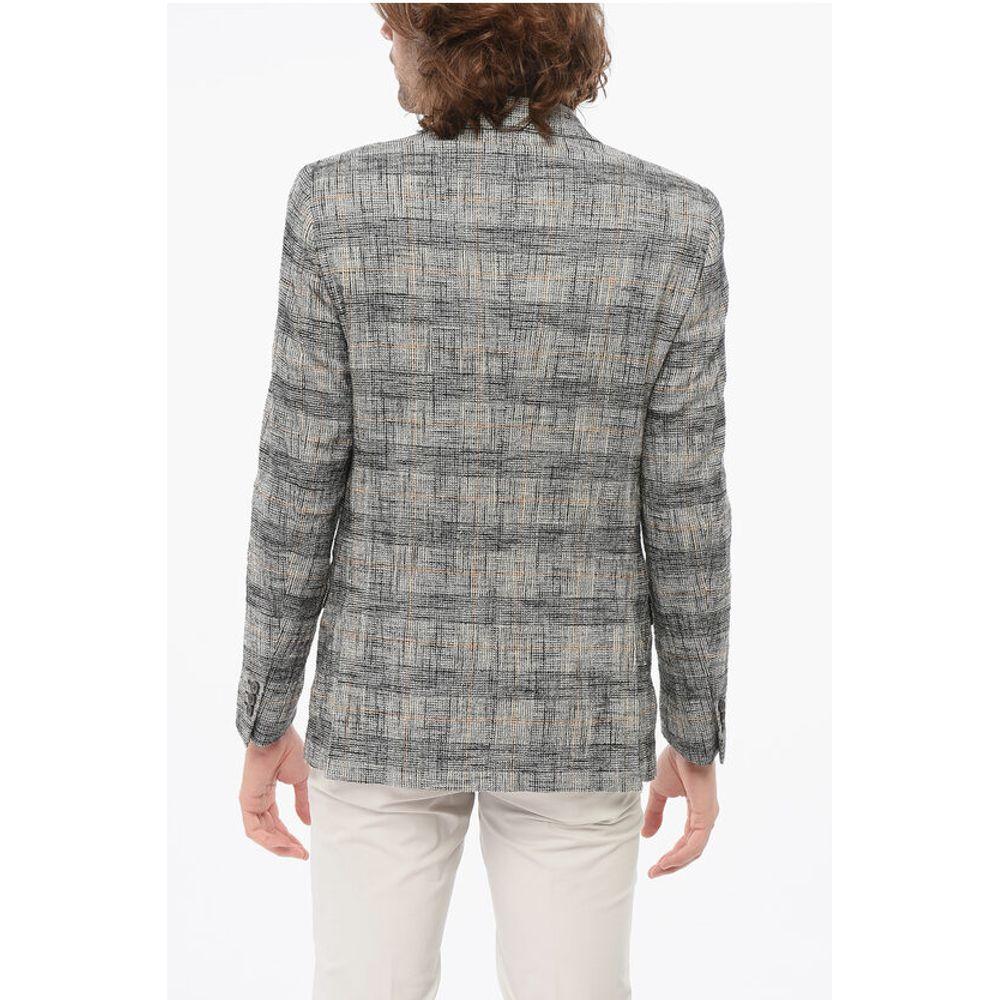 Corneliani CC COLLECTION Checke RESET Men's Blazer